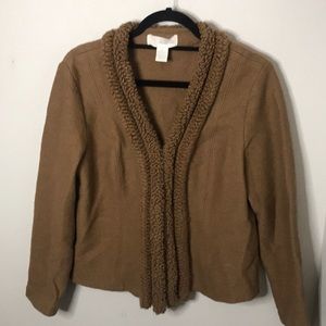 Marshall Fields Camel Wool Jacket Medium